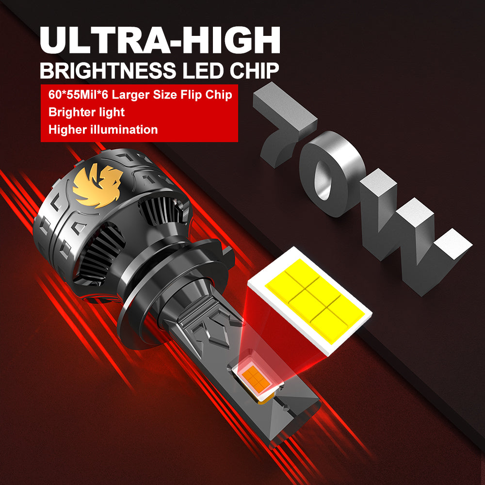 FLIXTON FLX75 ULTRA WHITE 70W Per Bulb 140W Pair Headlamp Bulb and Foglamp bulb (Copy)