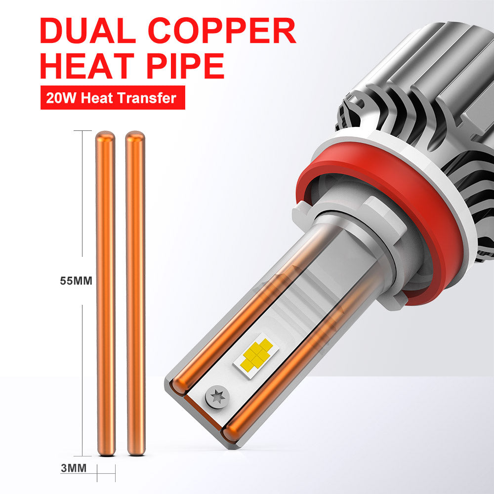 FLIXTON FLX75P PREMIUM SERIES WARM WHITE 70W Per Bulb 140W Pair Headlamp Bulb and Foglamp bulb